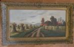 Schilderij Herman Openneer (1906-1986). Afm. 57 x 98 cm., Ophalen of Verzenden, Zo goed als nieuw, Schilderij, Oorspronkelijke maker