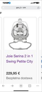 Joie Serina 2 in 1 Schommel Petite City, Ophalen of Verzenden, Zo goed als nieuw, Minder dan 140 cm, Minder dan 70 cm