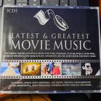 Latest & Greatest Movie Music  3cd box, Ophalen of Verzenden, Zo goed als nieuw