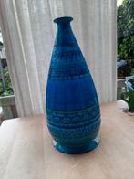 Betossi italiaanse keramische blauwe vaas 70tis, Antiek en Kunst, Ophalen