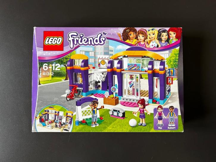 LEGO Friends Heartlake sporthal (nummer 41312) COMPLEET!, Kinderen en Baby's, Speelgoed | Duplo en Lego, Zo goed als nieuw, Lego