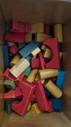 Vintage Houten Blokken - Gekleurd en Gebruikt, Ophalen of Verzenden, Gebruikt, Overige merken