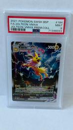 Pokemon SWSH184 Jolteon VMax premium collection - PSA 9, Ophalen of Verzenden, Zo goed als nieuw, Losse kaart