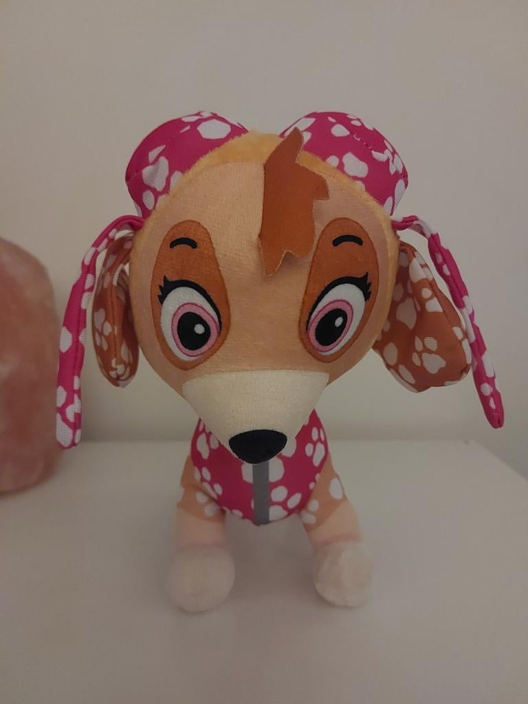 Paw Patrol Skye Knuffel, Ophalen of Verzenden, Zo goed als nieuw, Hond