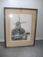 Schilderij Molen, Huis en Inrichting, Schilderij, Ophalen of Verzenden