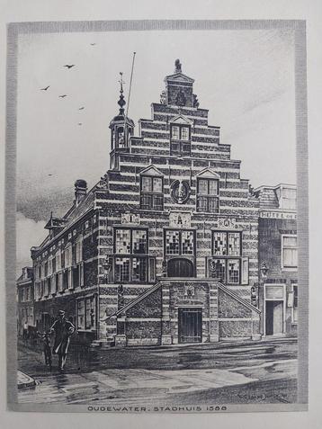 31 / Stadhuis van Oudewater door Wubbo de Jongh beschikbaar voor biedingen