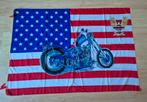 2x Harley Davidson vlag, Ophalen of Verzenden, Gebruikt