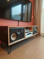 TV Meubel met ingebouwde speakers en TEAC Hi-Fi Receiver, Ophalen, Gebruikt, Mid century modern, Vintage 70's, 150 tot 200 cm