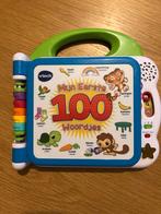 Interactief boek Mijn eerste 100 woordjes, Boeken, Kinderboeken | Baby's en Peuters, Ophalen, Zo goed als nieuw, Uitklap-, Voel- of Ontdekboek