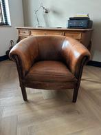 Schapenleren clubfauteuil., Huis en Inrichting, Fauteuils, Ophalen, ., ., .