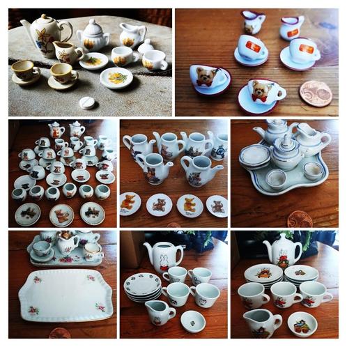 Serviesje mini poppen poppenhuis Steiff DE Nijntje Olle etc., Antiek en Kunst, Curiosa en Brocante, Ophalen of Verzenden