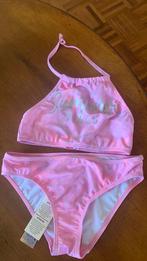 Roze bikini met zilver opdruk -, Bikiniset, Meisje, Nieuw, Ophalen of Verzenden
