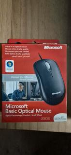 Microsoft Basic Optical Mouse muis - Nieuw in doos, Rechtshandig, Muis, Nieuw, Ophalen of Verzenden
