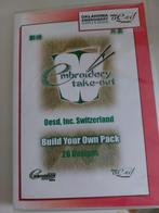 machinaal borduren patronen totaal 40 patronen, Ophalen of Verzenden, Zo goed als nieuw, Machineborduren, Patroon