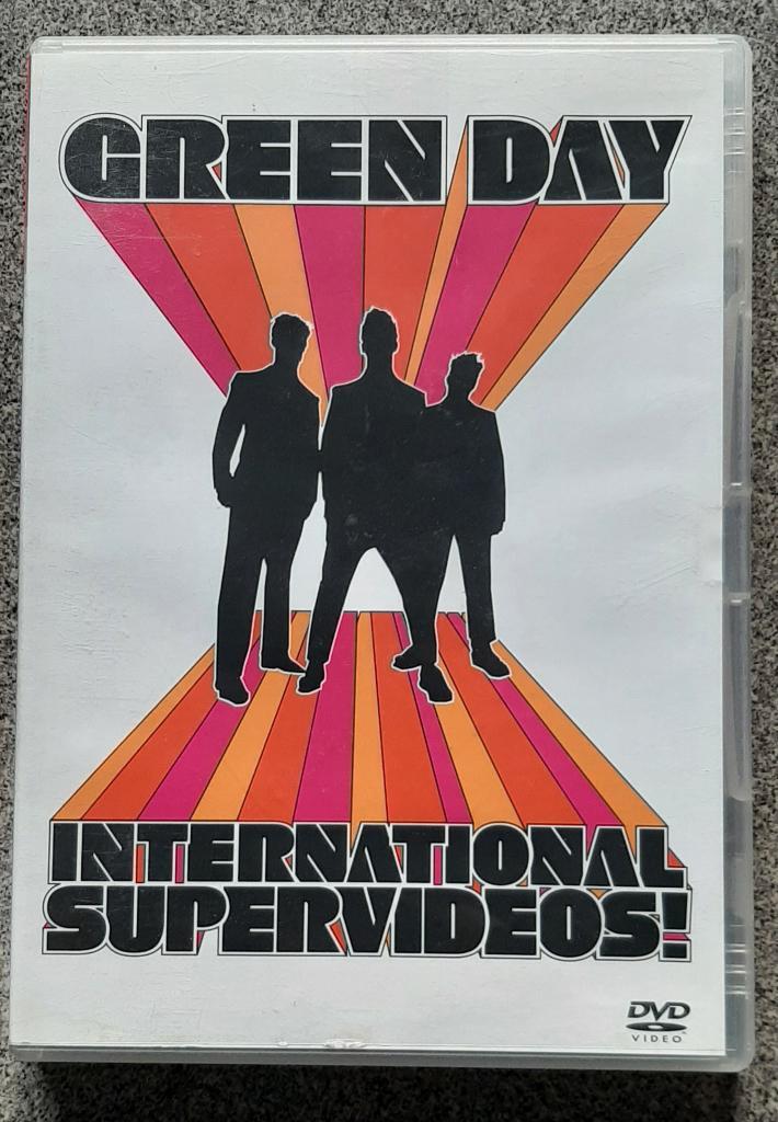 DVD Green day - International supervideos, Cd's en Dvd's, Dvd's | Muziek en Concerten, Zo goed als nieuw, Muziek en Concerten