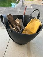 Rubberen mand voor haardhout (inclusief handschoenen), Minder dan 3 m³, Ophalen
