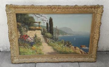 Daniël Been (1885-1967), kapitaal mediterraan vergezicht beschikbaar voor biedingen