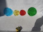 4 stuks Holmegaard- Suncatcher - Michael Bang jaren 60, Antiek en Kunst, Antiek | Glas en Kristal, Ophalen of Verzenden