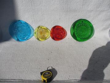 4 stuks Holmegaard- Suncatcher - Michael Bang jaren 60 beschikbaar voor biedingen