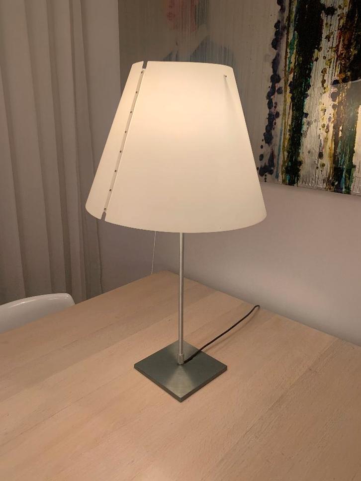 Tafellamp Luceplan costanza d13i ​on/off tafellamp, Huis en Inrichting, Lampen | Tafellampen, Gebruikt, 75 cm of meer, Kunststof