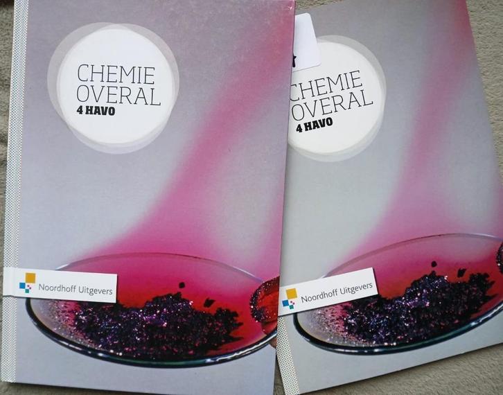 CHEMIE OVERAL 4e editie 4 HAVO Leerboek ZGAN + Uitwerkingen, Boeken, Schoolboeken, Zo goed als nieuw, Scheikunde, HAVO, Verzenden
