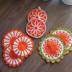 Onderzetters en pannenlappen vintage, Ophalen of Verzenden, Zo goed als nieuw, Glas of Kopje