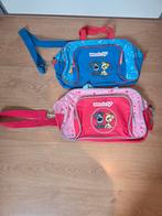 2 weekendtassen van Woezel en Pip., Ophalen of Verzenden, Gebruikt, Blauw, Minder dan 40 cm