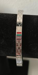Gucci armband zilver/staal (uniek), Sieraden, Tassen en Uiterlijk, Armbanden, Ophalen of Verzenden, Zo goed als nieuw, Zilver