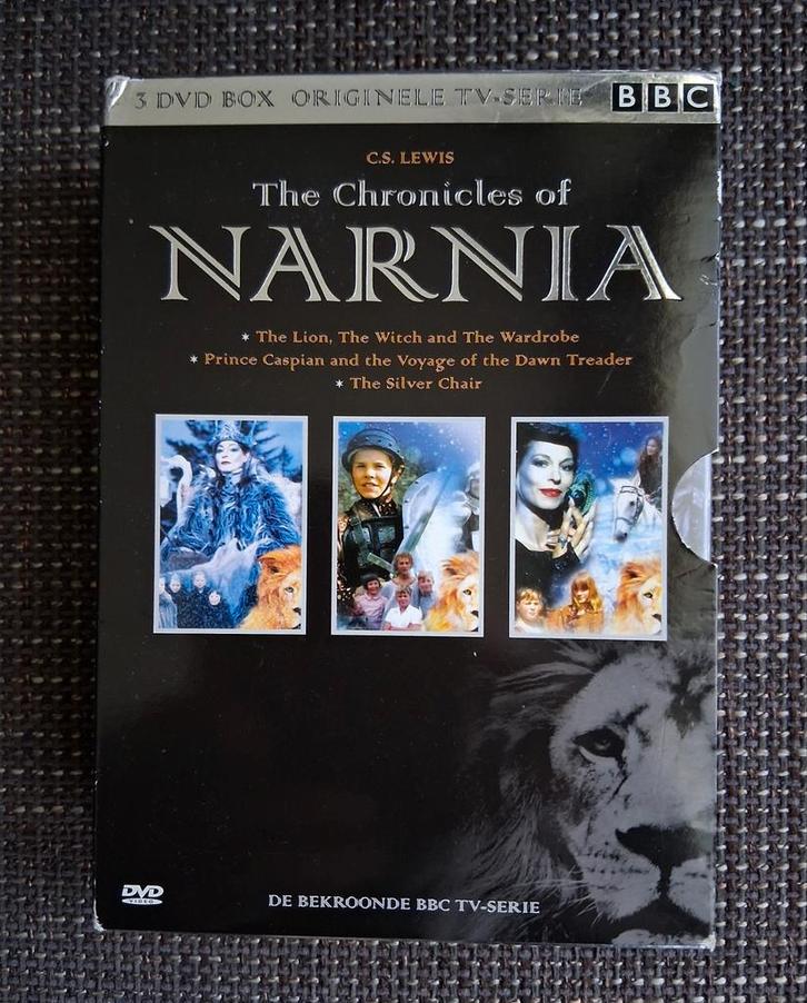 Chronicles of Narnia 1 2 3 dvd box trilogy serie + 2 extra, Cd's en Dvd's, Dvd's | Avontuur, Zo goed als nieuw, Alle leeftijden