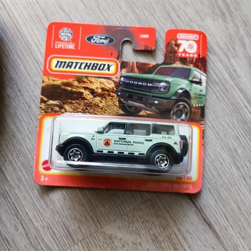 Matchbox 2021 ford bronco, Hobby en Vrije tijd, Modelauto's | Overige schalen, Nieuw, Auto, Ophalen of Verzenden
