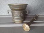 Mooie apothekers vijzel 1825, Ophalen of Verzenden