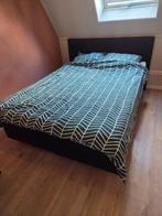 Boxspring bed, Huis en Inrichting, Slaapkamer | Boxsprings, Ophalen, Gebruikt, Zwart, Tweepersoons
