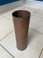 Koperen WOII 105mm huls, Ophalen of Verzenden, Landmacht, Nederland, Hulzen of Bodemvondsten