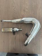 Chromen Honda mt uitlaat met eind demper exspansie uitlaat, Fietsen en Brommers, Ophalen of Verzenden, Zo goed als nieuw, Uitlaat