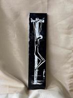 Vintage Religieuze Tegel - Kruisiging, Antiek en Kunst, Ophalen of Verzenden