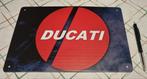 Ducati aluminium bordje, Ophalen of Verzenden, Zo goed als nieuw, Motoren