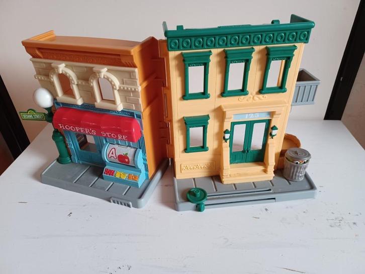hoopers store speelgoedhuisje sesamstraat uitklapbaar, Verzamelen, Speelgoed, Gebruikt, Ophalen of Verzenden