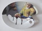 porseleinen bord met het melkmeisje van Vermeer, Ophalen of Verzenden, Zo goed als nieuw