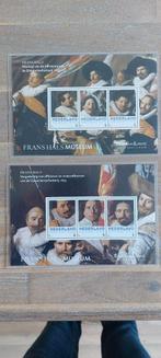 Frans Hals Museum Postzegels 2x Schutterij, Ophalen of Verzenden, Buitenland