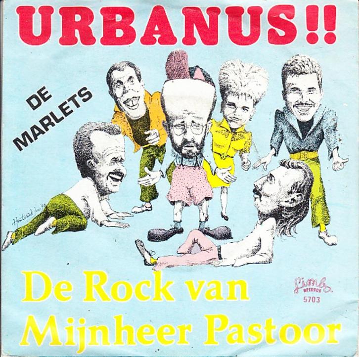 de marlets - urbanus ( piraat / limbo 5703), Cd's en Dvd's, Vinyl Singles, Single, Nederlandstalig, 7 inch, Ophalen of Verzenden