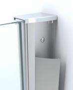 Eco 1/4  LUXE douchecabine chroom 80x80, 90x90 of 100x100, Huis en Inrichting, Info@deli-home.com, Bruynzeel, Stadhuisplein 70, 4203 NS Gorinchem