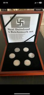 Zeldzame Duitse Rijksmark Munt Set zilver, Ophalen of Verzenden