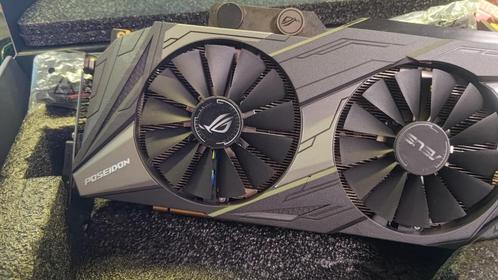 ASUS ROG Poseidon GTX 1080 Ti Platinum Edition 11G, Computers en Software, Videokaarten, Gebruikt, Nvidia, PCI-Express 3.0, GDDR5