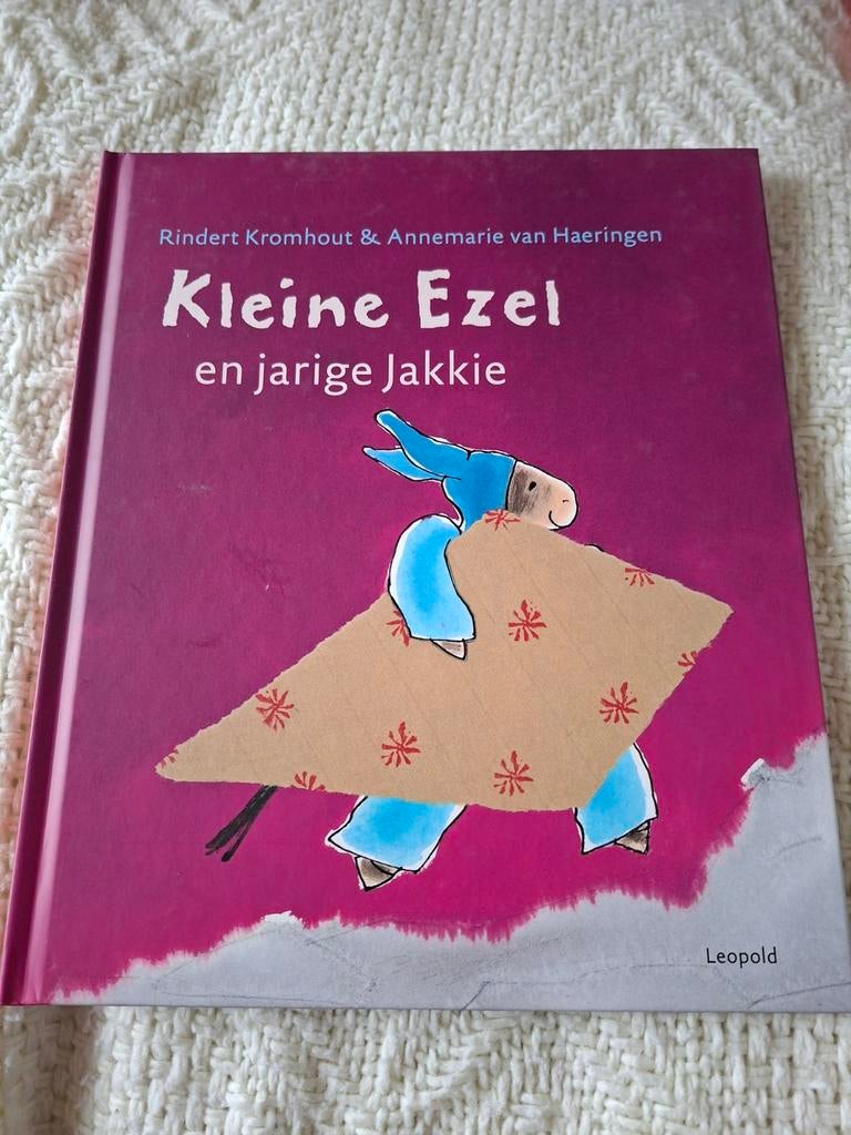 Kleine Ezel en jarige Jakkie - Leuk kinderboek, Ophalen of Verzenden, Gelezen, Rindert Kromhout & Annemarie van Haeringen, Sprookjes