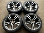 5x130 21 inch Porsche Cayenne 02- 2018 Velgen + Winterbanden, Ophalen, Gebruikt, 295 mm, Banden en Velgen