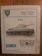 Friul tracks - ATL-100 - P.40 voor Italiaanse zware tank, Hobby en Vrije tijd, Modelbouw | Auto's en Voertuigen, 1:32 tot 1:50