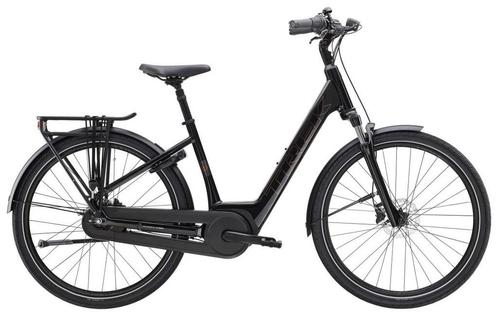TREK District+ 2 Lowstep Dames TREK BLACK L 56cm L 2025, Fietsen en Brommers, Elektrische fietsen, Nieuw, Overige merken, 55 tot 59 cm
