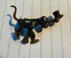 Broche aapje met hoge hoed vintage, Ophalen of Verzenden, Gebruikt, Minder dan 4 cm, Brons