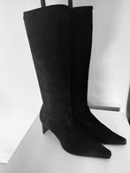 Peter Kaiser Suède Laarzen - Maat 38, Ophalen of Verzenden, Zo goed als nieuw, Zwart, Hoge laarzen