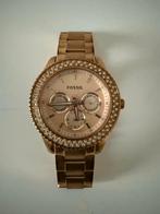 Fossil Dameshorloge met Strass - Goede Conditie, Ophalen, Staal, Fossil, Polshorloge
